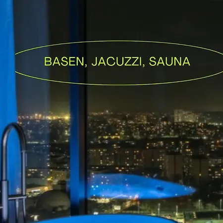 아파트 Hanza Tower Sky Lux 17th Floor