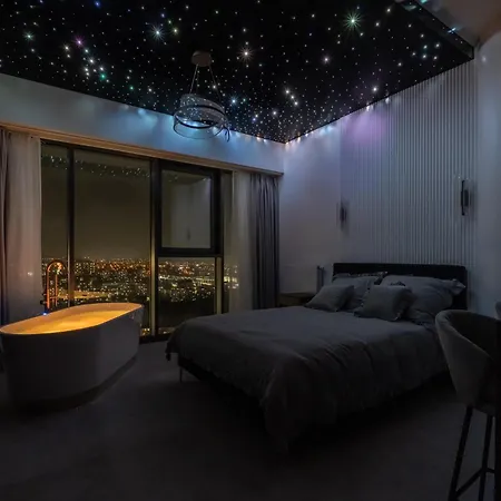 아파트 Hanza Tower Sky Lux 17th Floor 슈체친