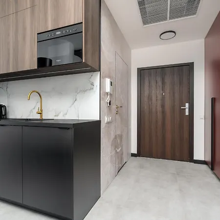 Hanza Tower Sky Lux 17th Floor Appartamento Stettino
