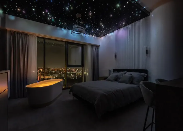 아파트 Hanza Tower Sky Lux 17th Floor 슈체친