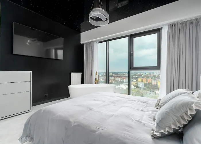 Apartamento Hanza Tower Sky Lux 17th Floor *