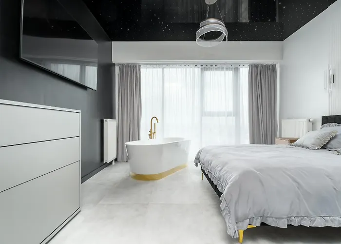 Apartamento Hanza Tower Sky Lux 17th Floor *